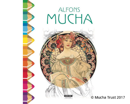 Colouring Book Alfons Mucha