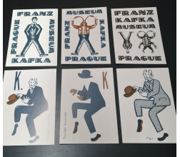 Postcard set Kafka III.