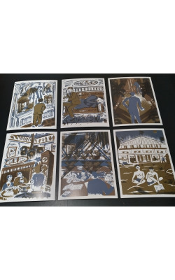 Postcard set Kafka II.